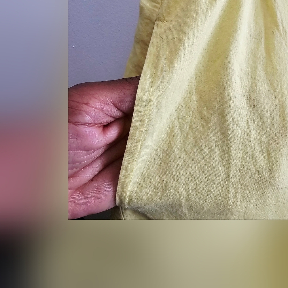 Lime Yellow Women's Large Skirt - Picture 2 of 6